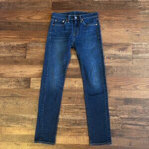 Levi's Men's 510 Jeans Skinny Fit Low Rise Stretch Denim Tapered Pants W28 L32